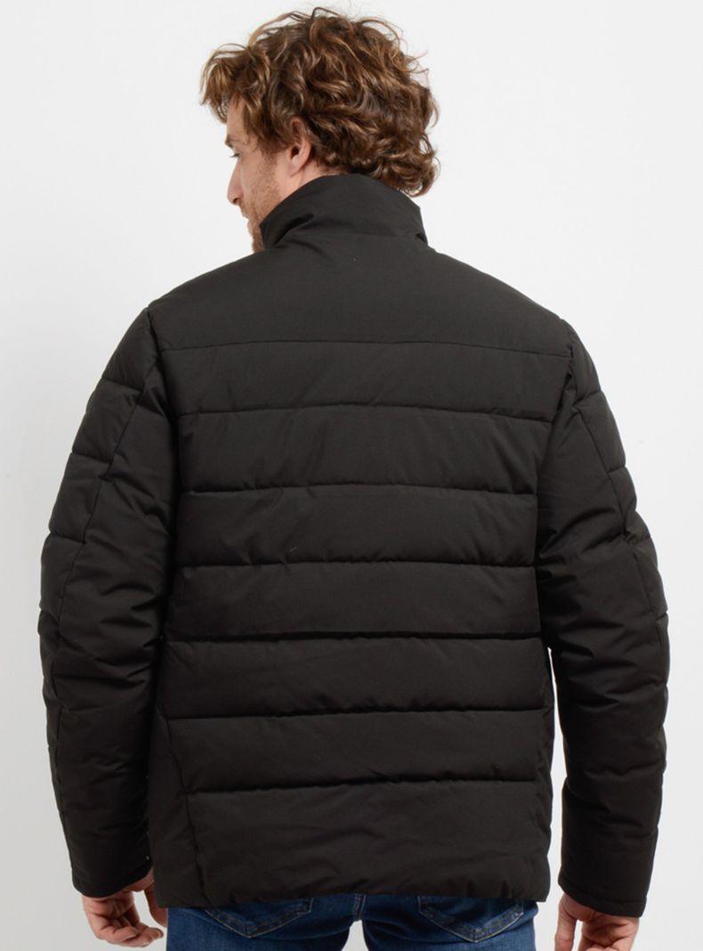 Chaqueta Acolchada Acanalada-1