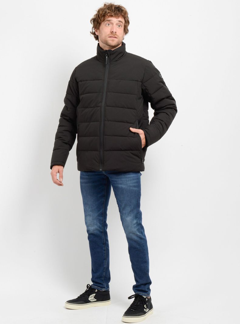 Chaqueta Acolchada Acanalada-5