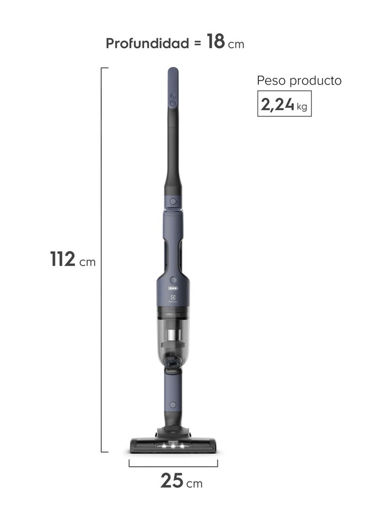 Aspiradora Vertical Inalámbrica 90W ERG019-1