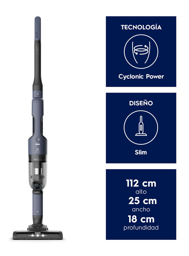 Aspiradora Vertical Inalámbrica 90W ERG019-2