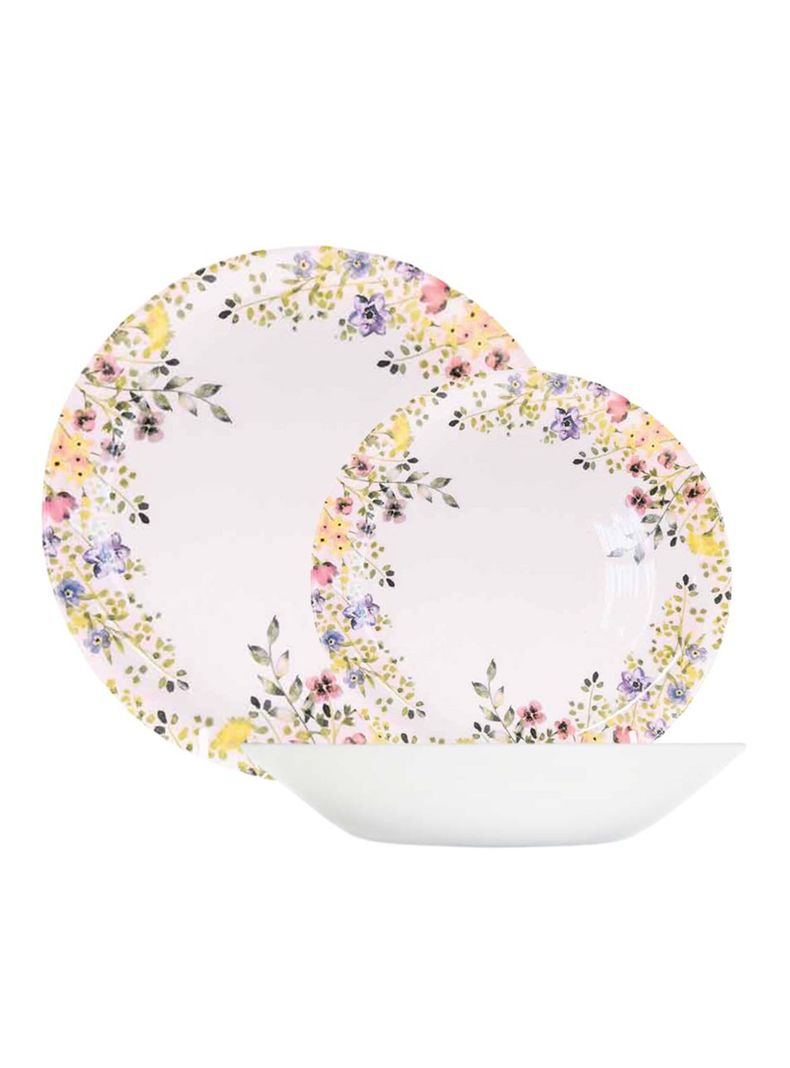 Juego de Loza 12 Piezas Wildflower Bloom-1