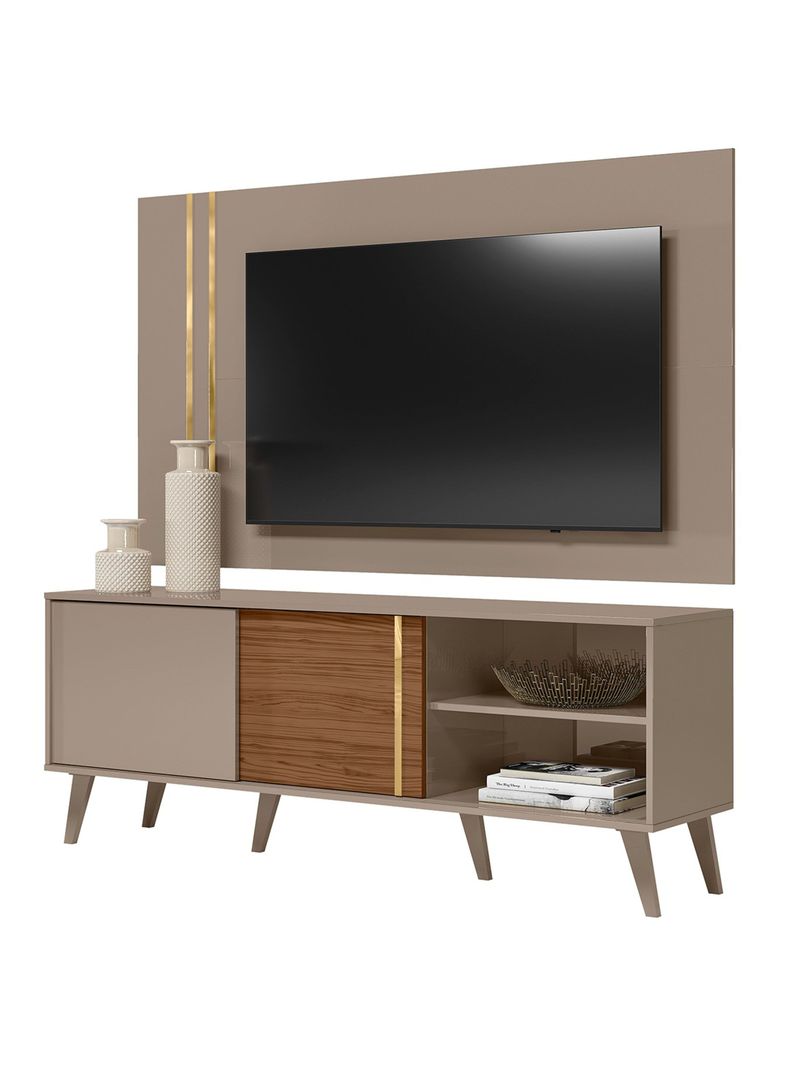 Rack + Panel TV 60" Cronos Fendi Natural-3