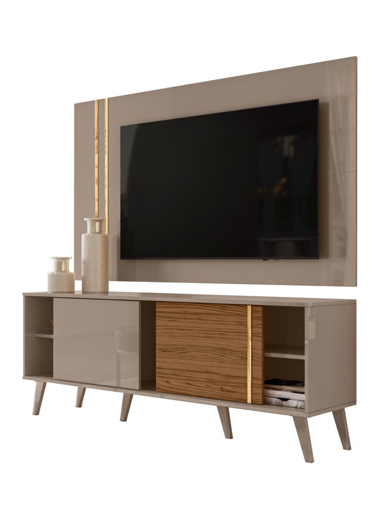 Rack + Panel TV 60" Cronos Fendi Natural-2