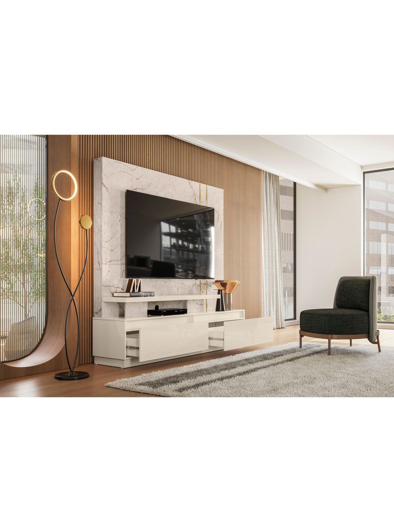 Home TV 75" New Apolo Cinamomo Off White-3