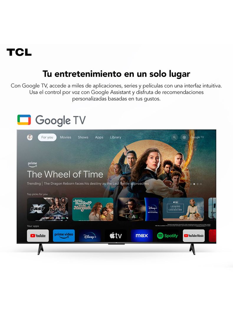 LED Smart TV 43" 4K UHD V6C-3