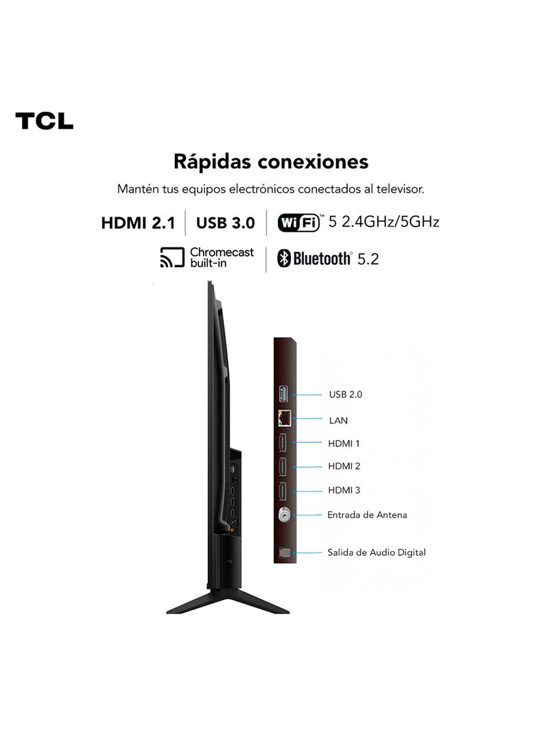 LED Smart TV 43" 4K UHD V6C-8