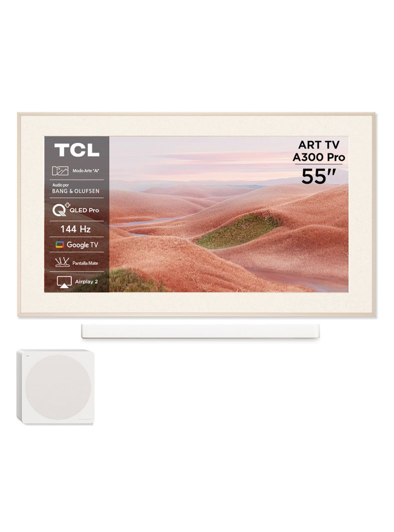 QLED Smart TV 55" 4K UHD ART TV A300W Pro-0