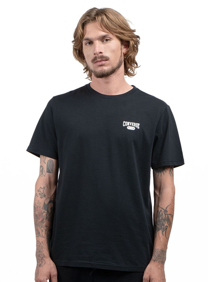 Polera Retro Chuck Logo Center Back-0