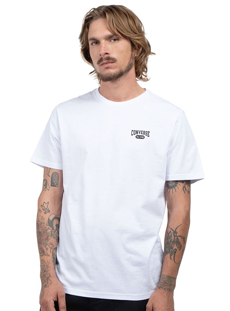 Polera Retro Chuck Logo Center Espalda-0