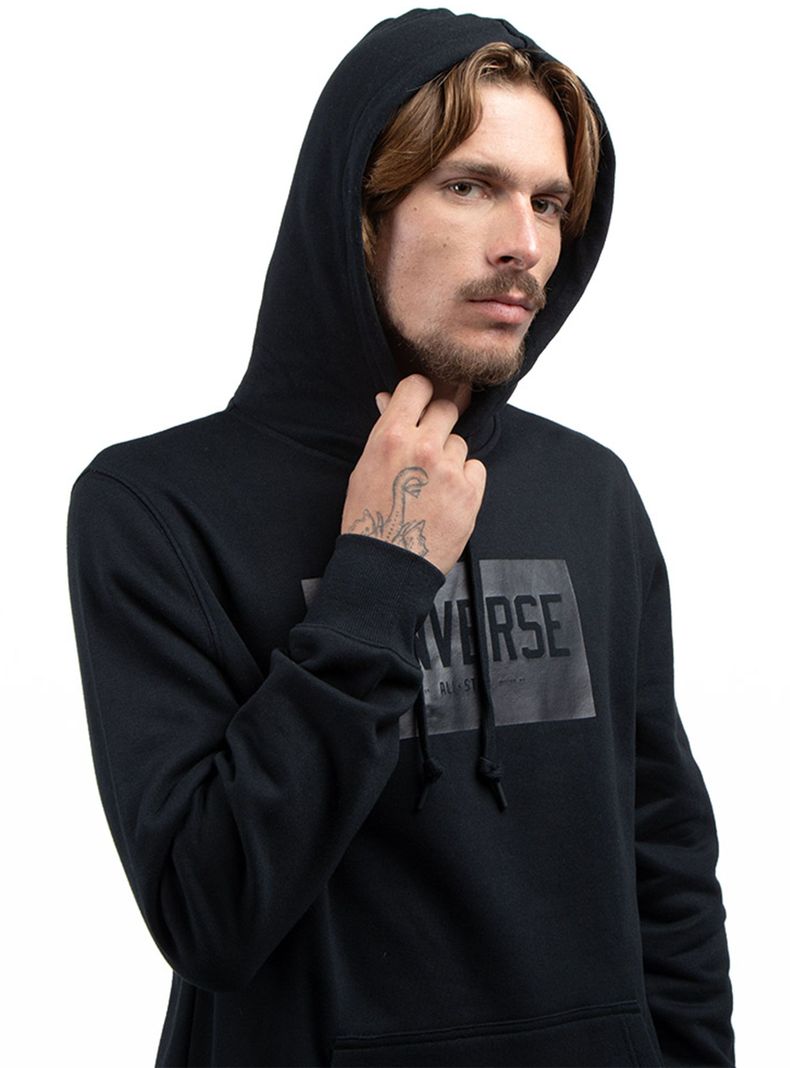 Polerón Basic Hoodie Print Rectangulo-2