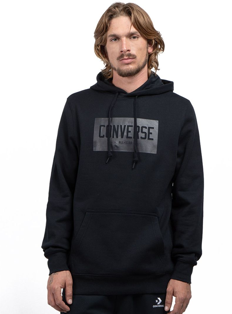 Polerón Basic Hoodie Print Rectangulo-0