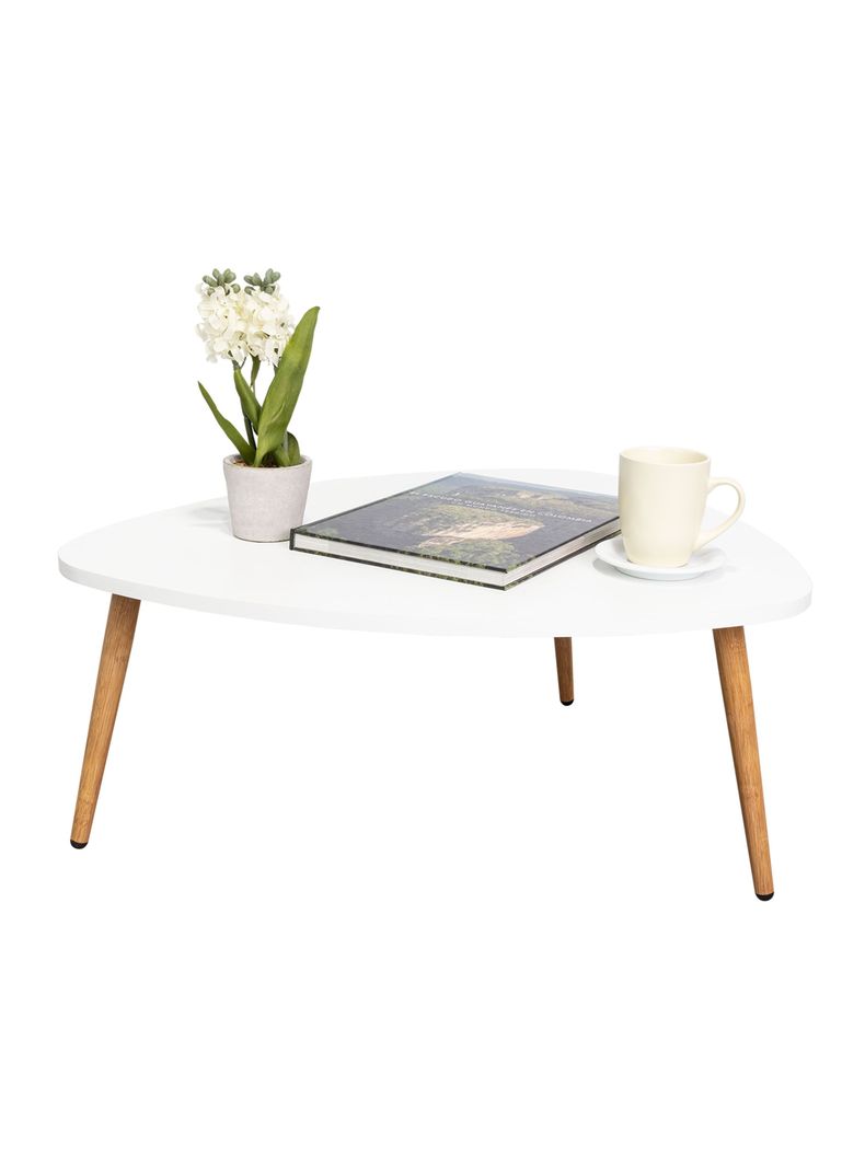 Mesa de Centro Baja Narvik 61.5x74.1 cm Blanco-3