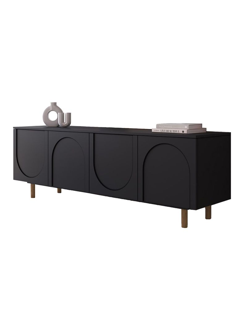 Rack TV 75" Arcos Negro-0