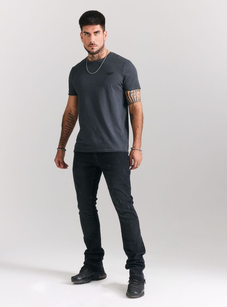 Jeans Flare Bota Ancha y Larga-4