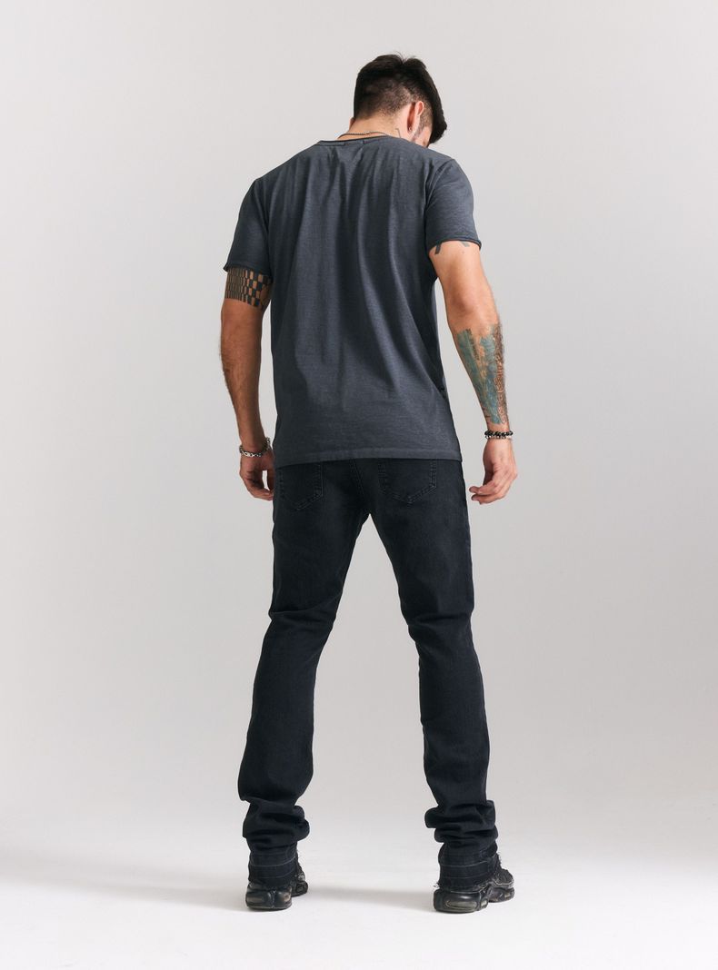 Jeans Flare Bota Ancha y Larga-5
