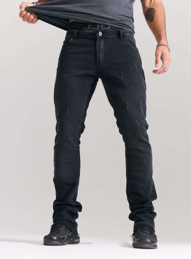 Jeans Flare Bota Ancha y Larga-0