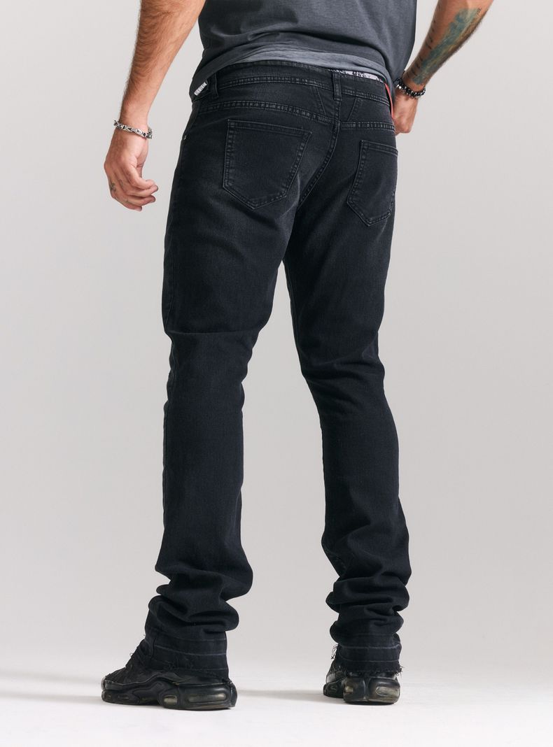 Jeans Flare Bota Ancha y Larga-1