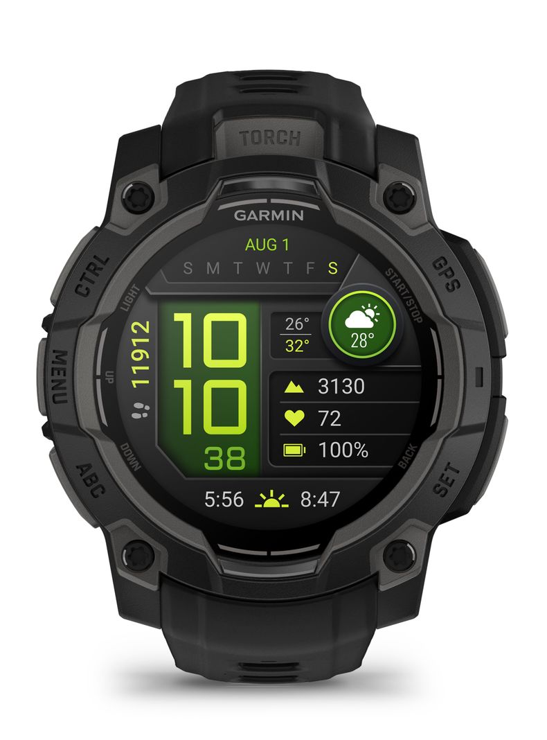 Smartwatch Instinct 3 Amoled Black-0