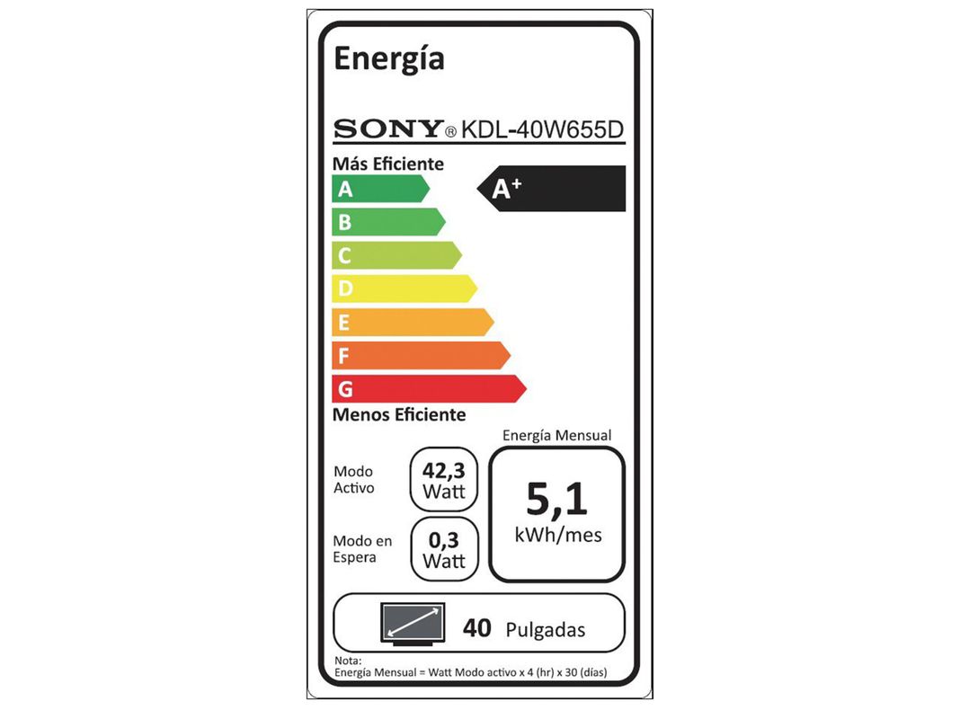 LED Smart TV 40" HD 40W655-4