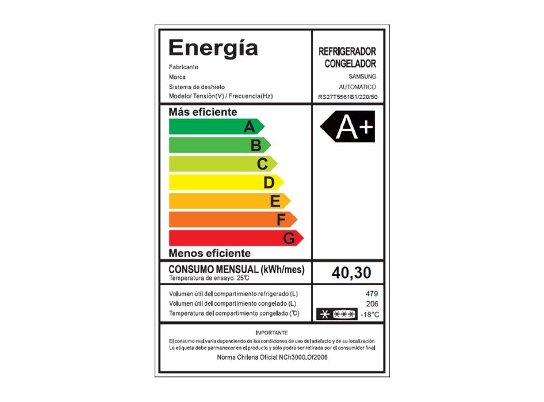 Refrigerador Side by Side Samsung No Frost 685 Litros RS27T5561B1/ZS Family Hub-6