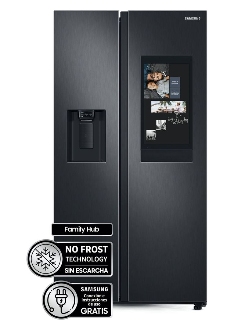 Refrigerador Side by Side Samsung No Frost 685 Litros RS27T5561B1/ZS Family Hub-0