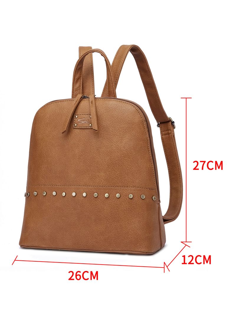 Mochila Nathalie Moda Café-1