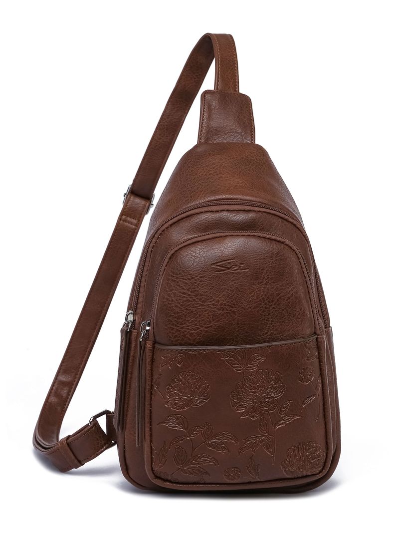 Bodybag Mochila Vanna Café-0