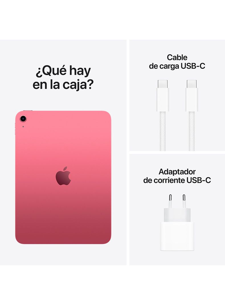 iPad 11" Chip A16 256GB Rosado-3