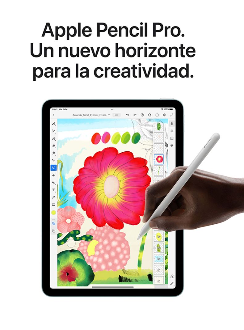 iPad Air 13" Chip M3 256GB Blanco Estelar-5