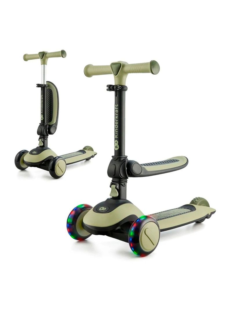 Scooter 2 en 1 Halley Green-0