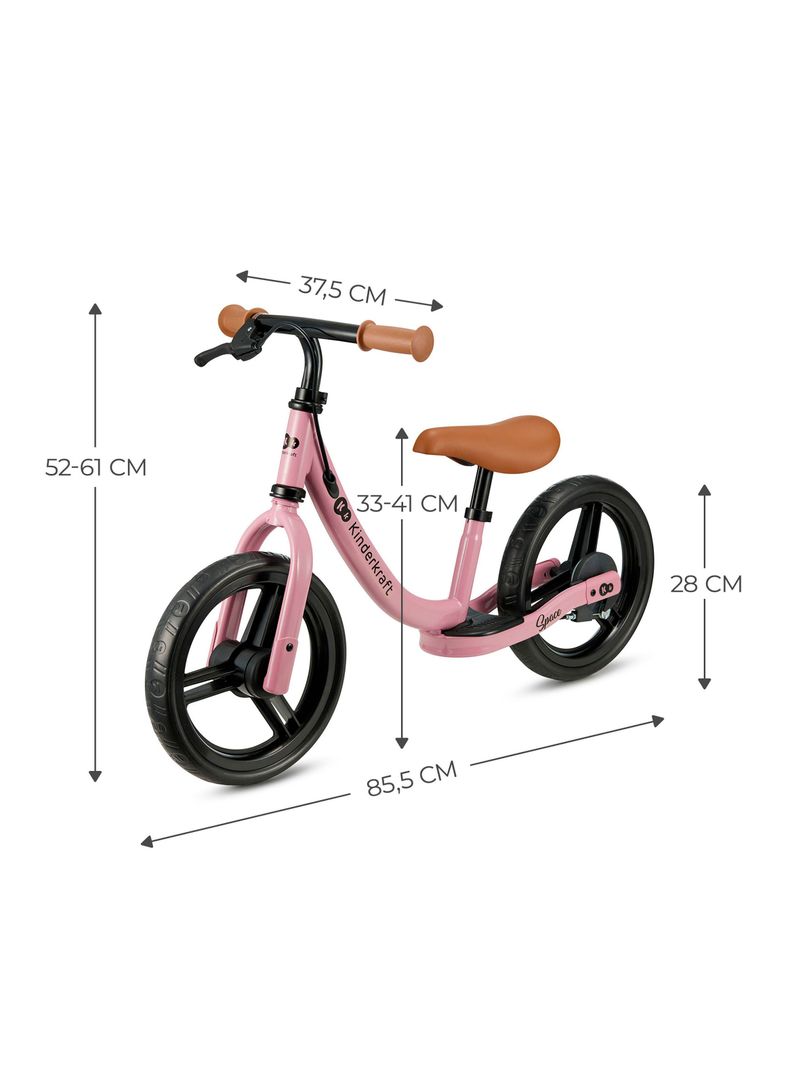 Bicicleta de Aprendizaje Space Dark Pink-1