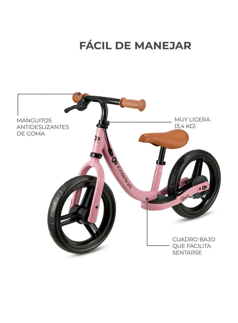 Bicicleta de Aprendizaje Space Dark Pink-2