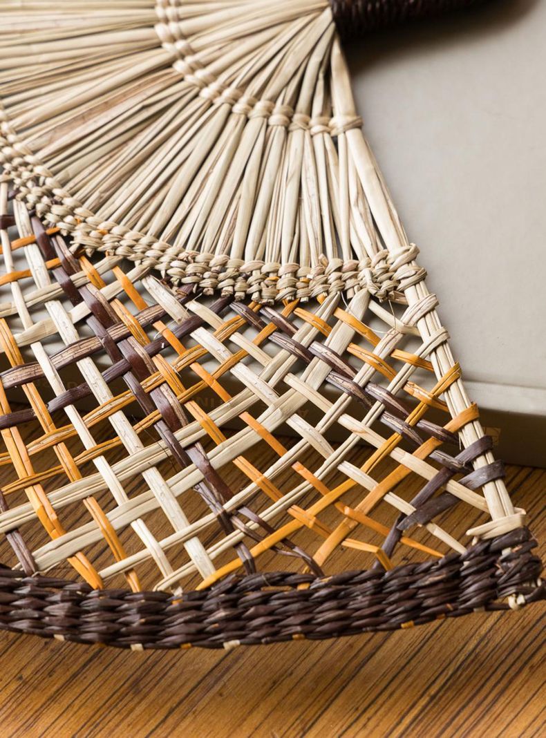 Abanico Decorativo Brown-1