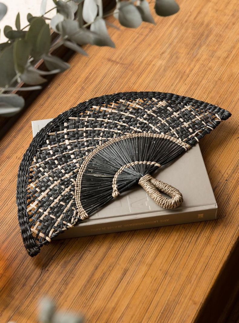 Abanico Decorativo Black-0