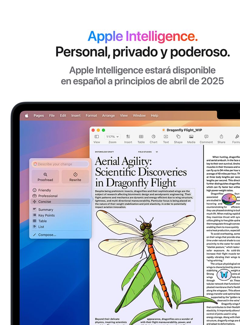 MacBook Air 15.3" Chip M4 CPU 10 Núcleos GPU 10 Núcleos 16GB RAM 512GB SSD Medianoche-6