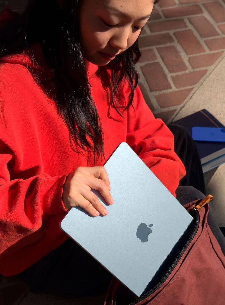 MacBook Air 15.3" Chip M4 CPU 10 Núcleos GPU 8 Núcleos 16GB RAM 256GB SSD Starligth-7