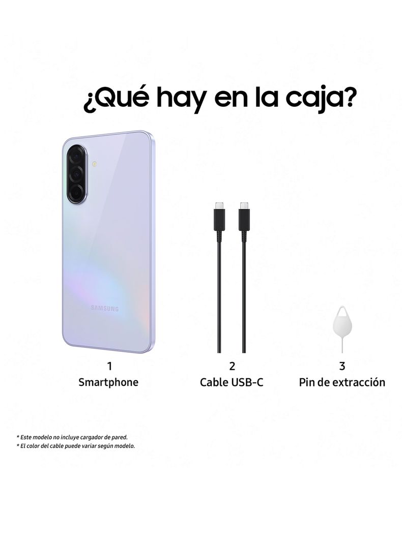 Smartphone Galaxy A36 128GB 6.7" Lavanda Increíble-3