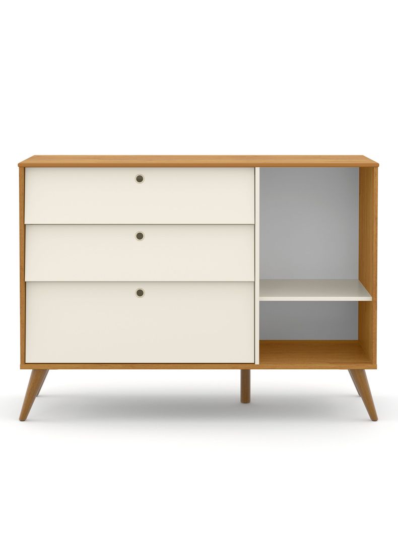 Cómoda Gold Puerta Miel Beige-1