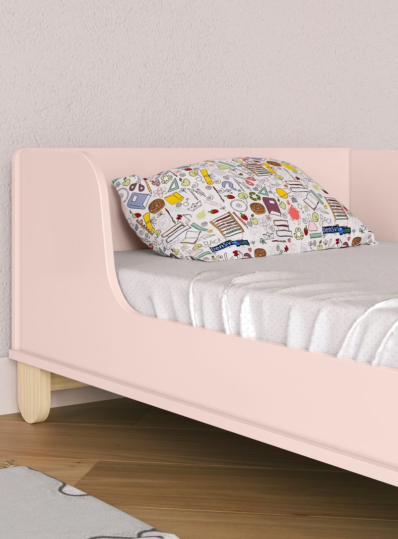 Cuna Madera New Zupi Rosada-4