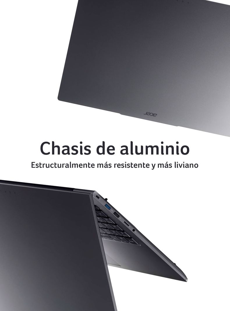 Notebook Aspire Lite AL16-31P-36HW-1 Intel Core i3 8 Núcleos 16GB RAM 512GB SSD 16" WUXGA-4