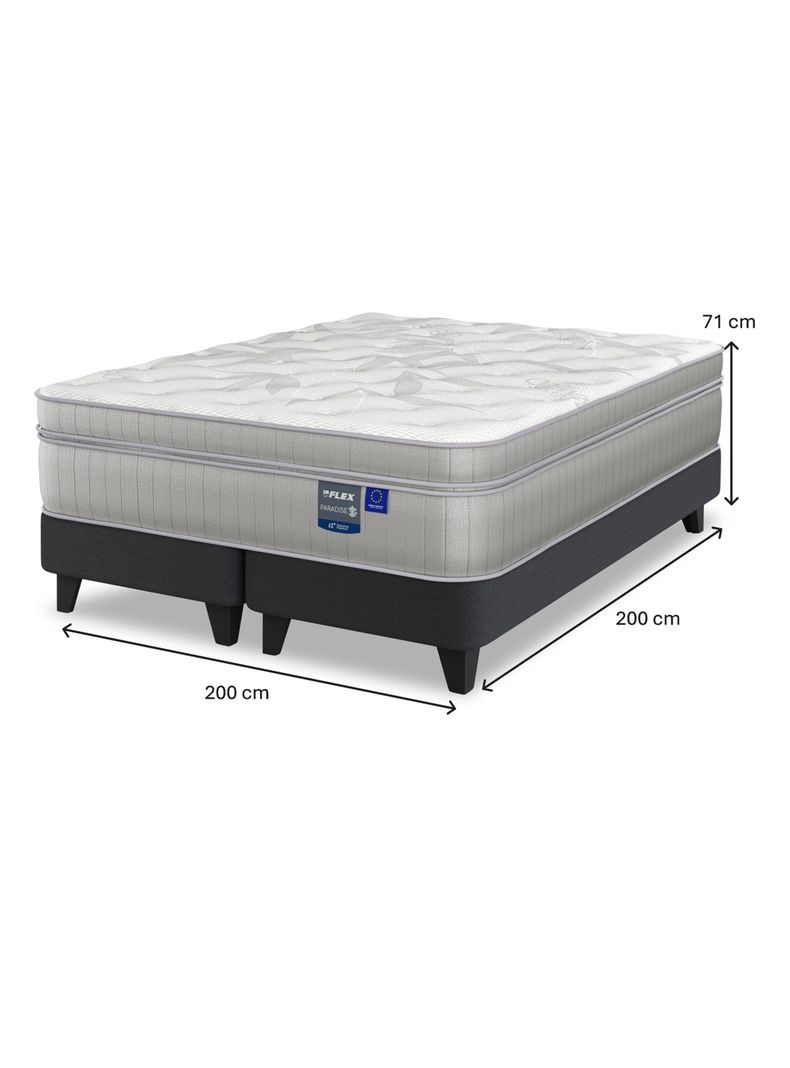 Cama Europea Paradise Súper King-1