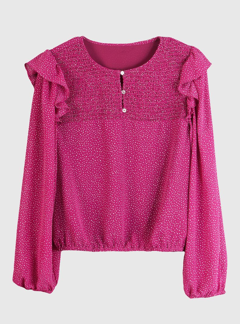 Blusa Panal Chifón-4