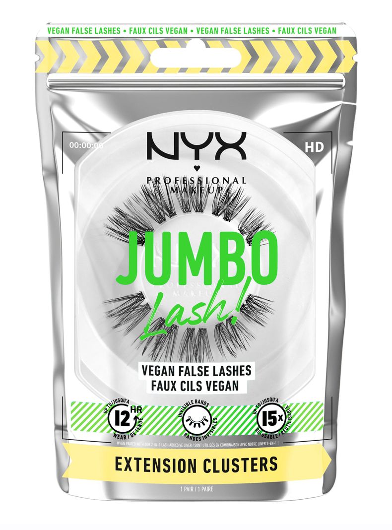 Pestañas Postizas  Jumbo Lash Vegan Extension Clusters-0