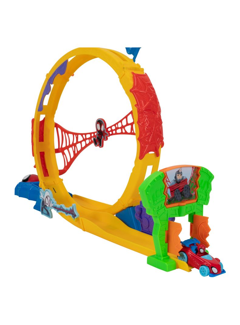 Spidey Pista Super Loop con Vehículo-0