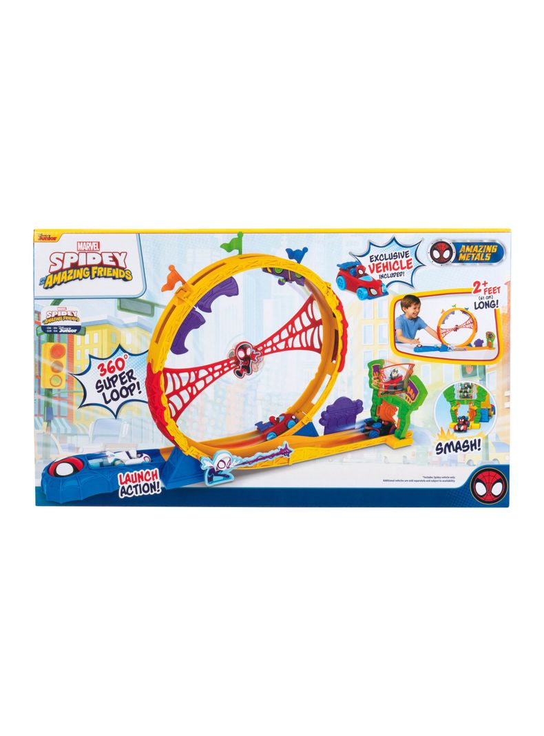 Spidey Pista Super Loop con Vehículo-1