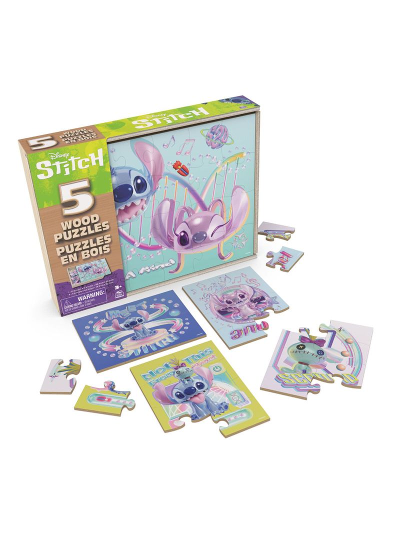 Puzzle de Madera 5 en 1-2