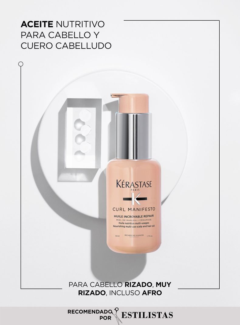 Aceite Nutrición Cabello Rizado Huile Sublime Repair Curl Manifesto 50ml-1