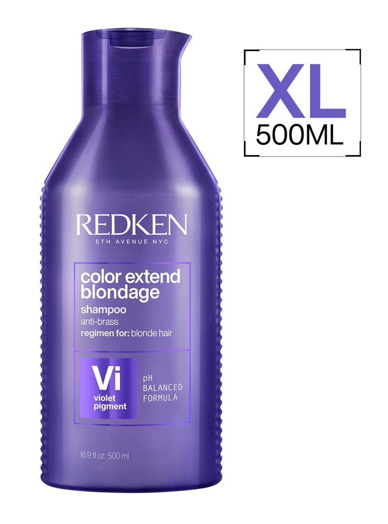 Shampoo XL Matizador Cabello Rubio Color Extend Blondage 500ml-0
