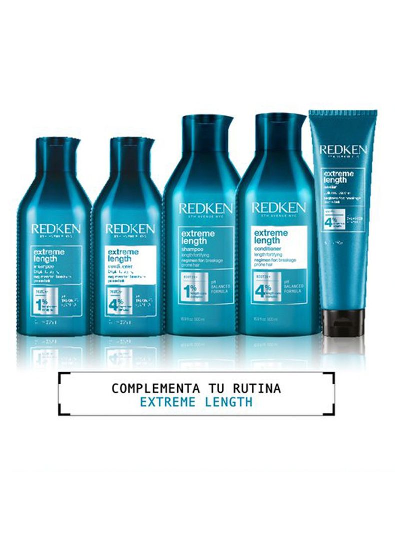 Acondicionador XL Fortalecedor de largos Cabello Quebradizo Extreme Length 500ml-3