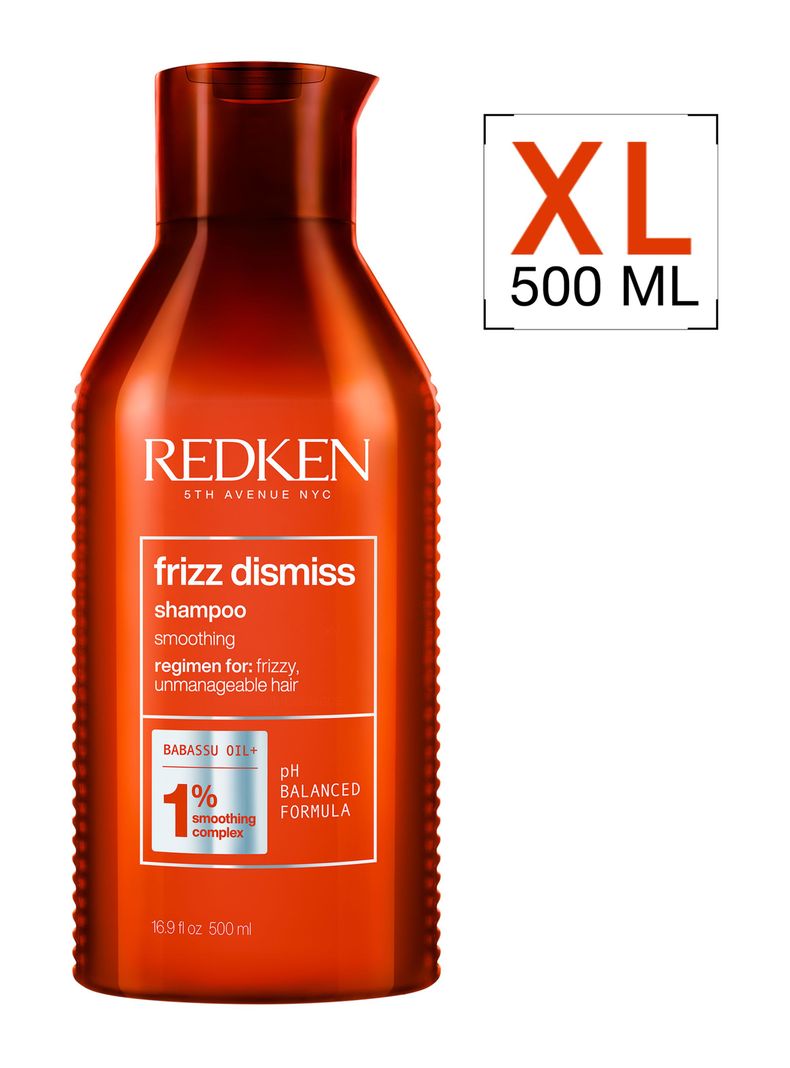 Shampoo XL sin sulfatos Frizz Dismiss Anti Frizz 500ml-0